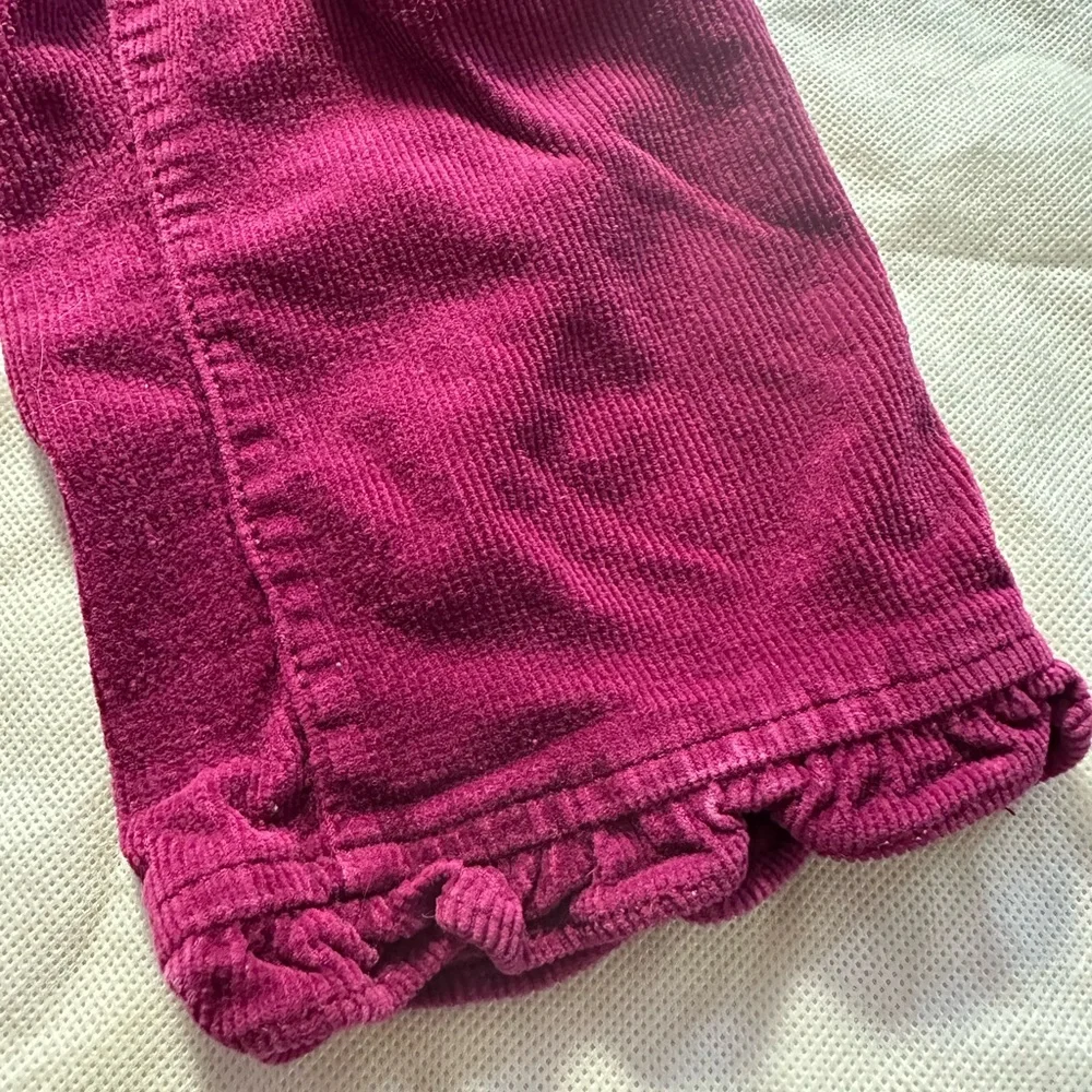 The Children’s Place Corduroy Ruffle Pants in Pink Girls Size 18 Months